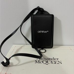 Off-White Black Phone Crossbody